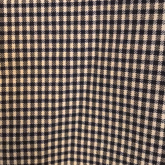 Theory new blue white check houndstooth skirt 4 - Picture 3 of 7